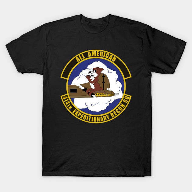 414th Expeditionary Reconnaissance Squadron wo Txt T-Shirt by twix123844